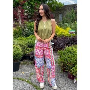 Bila 77 Okell Pant In Seashell Size Large NWT